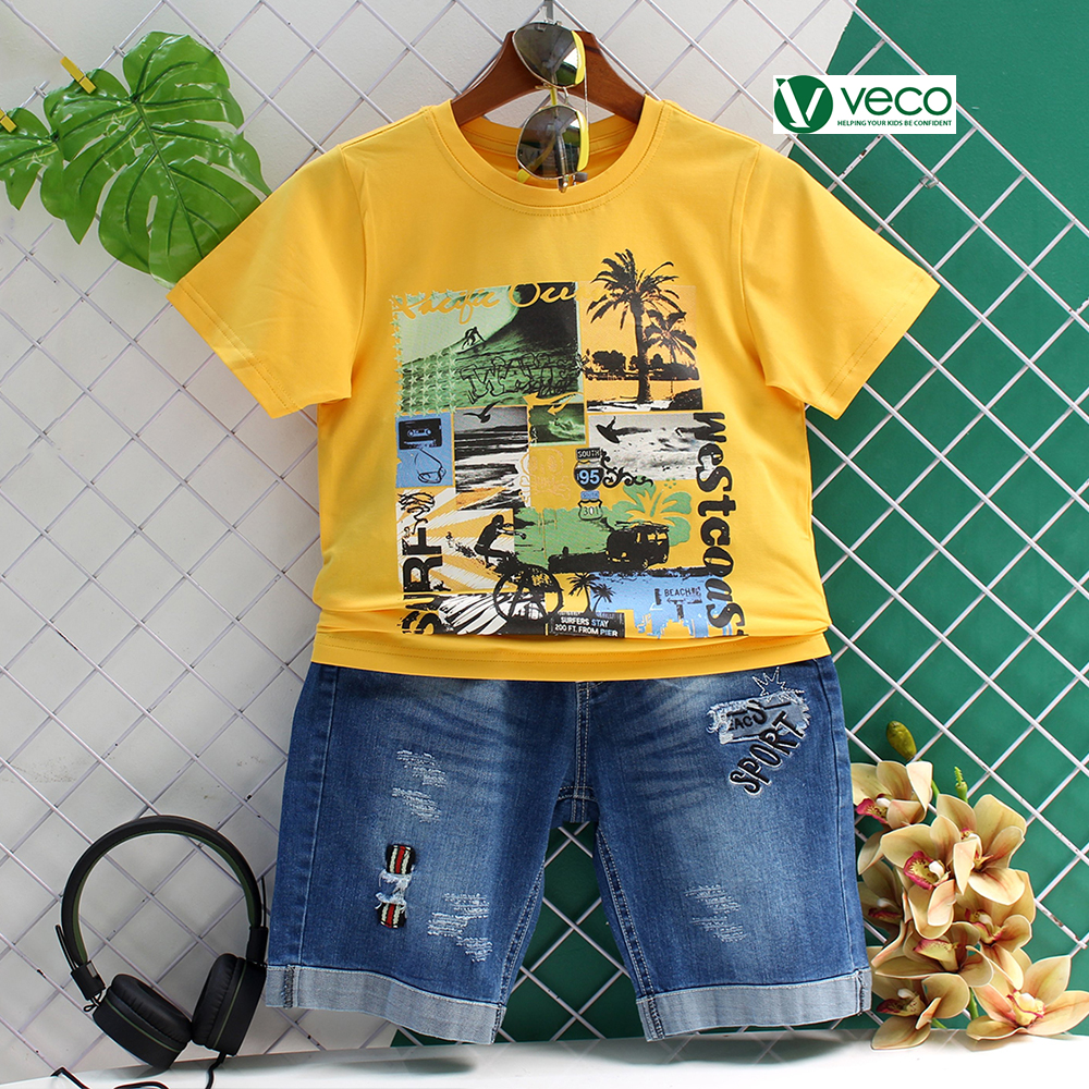 Xưởng may quần áo trẻ em xuất khẩu giá sỉ VECO